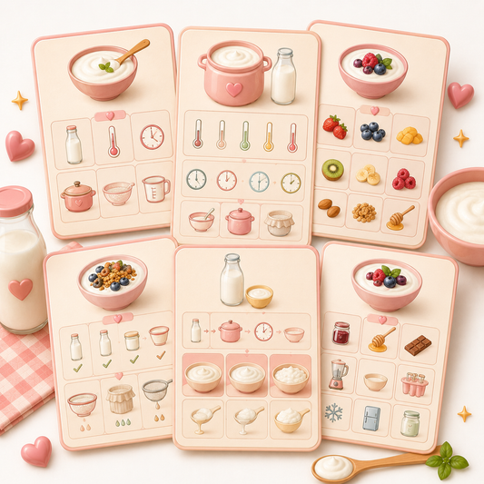 Yogurt Quick Reference Sheets