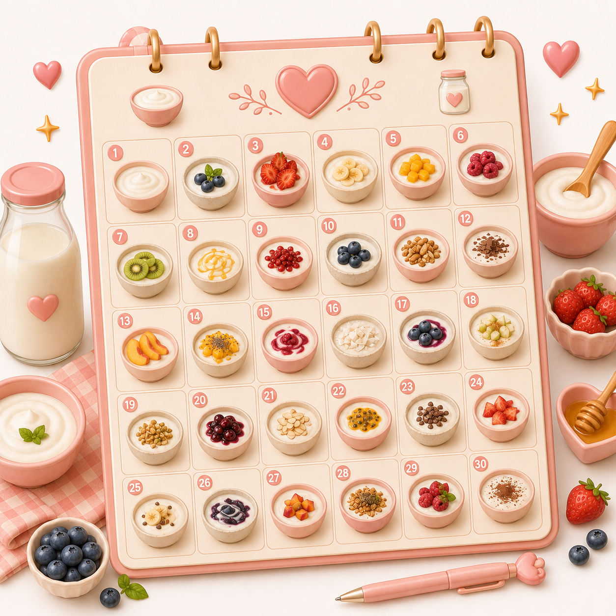 30-Day Yogurt Flavor Challenge