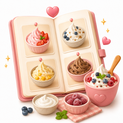 Homemade Frozen Yogurt Recipe Book