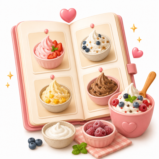 Homemade Frozen Yogurt Recipe Book
